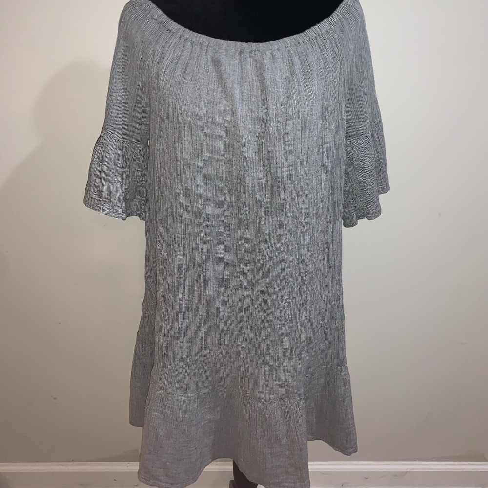 NWT Off shoulder LOFT dress size L